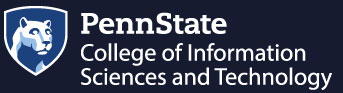 PennState College of Information Sciences and Technology Logo