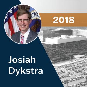 2018 Hall of Fame Recipient: Josiah Dykstra